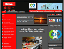 Tablet Screenshot of nofisol.nl